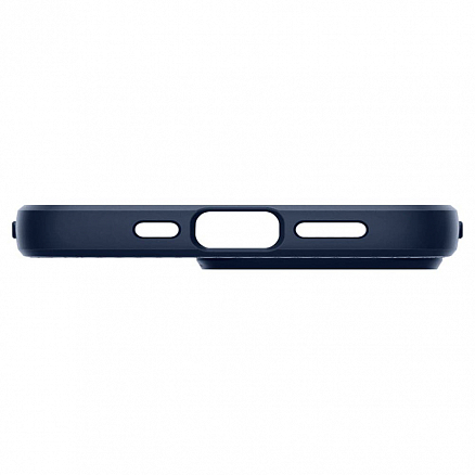 Чехол для iPhone 13 Pro гелевый Spigen Liquid Air синий