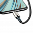 Кабель USB - MicroUSB для зарядки 2 м 4А плетеный Baseus Waterdrop (быстрая зарядка) черный