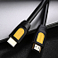Кабель HDMI - HDMI (папа - папа) длина 1,5 м версия 1.4 3D Ugreen HD101 желто-черный