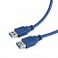 Кабель-удлинитель USB 3.0 (папа - мама) длина 1,8 м Cablexpert синий