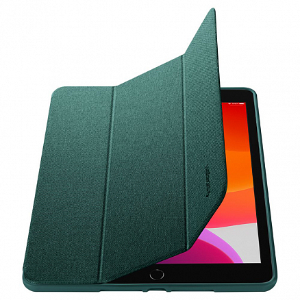 Чехол для iPad 10.2, 10.2 2020 книжка Spigen Urban Fit темно-бирюзовый