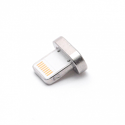 Кабель USB - MicroUSB, Lightning, Type-C со сменными штекерами магнитный Nova-15 серебристый