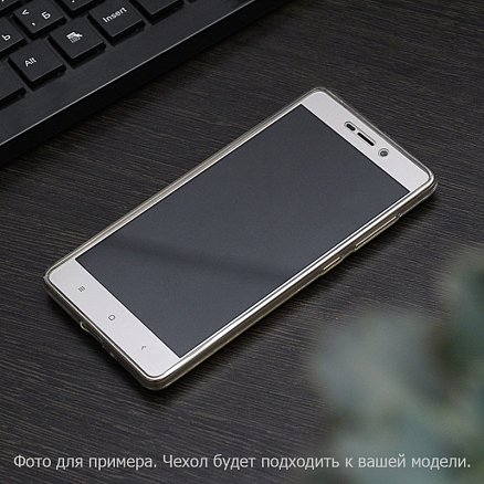 Чехол для Xiaomi Redmi Note 5A ультратонкий гелевый 0,5мм Nova Crystal прозрачный