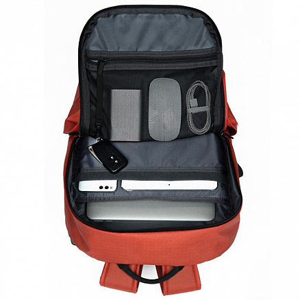 Рюкзак Xiaomi 90fun All Weather оригинальный с отделением для ноутбука до 14 дюймов красный
