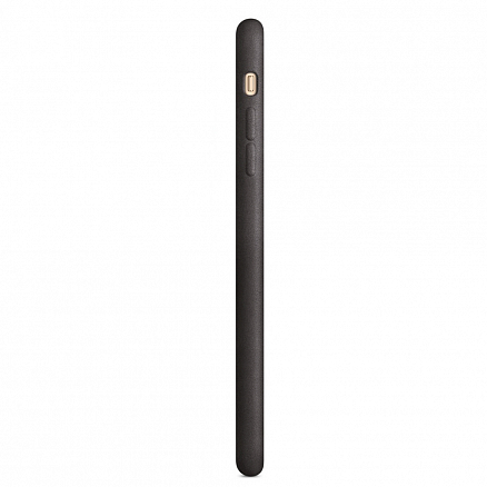Чехол для iPhone 6 Plus, 6S Plus из натуральной кожи оригинальный Apple MKXF2ZM черный