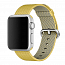 Ремешок-браслет для Apple Watch 42 и 44 мм текстильный Nova Nylon N1 желто-коричневый
