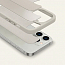 Чехол для iPhone 13 Pro гибридный с кожей Spigen Сyrill Leather Brick кремовый