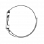Чехол с ремешком для Apple Watch 44 мм миланское плетение Nova Body серебристый