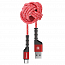 Кабель Type-C - USB 2.0 для зарядки 1,5 м 2А плетеный Baseus Confidant красный