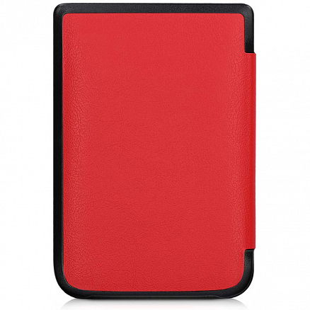 Чехол для PocketBook 632, 616, Touch Lux 4 627 кожаный Nova-06 Original красный