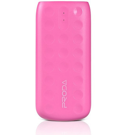 Внешний аккумулятор Remax Proda Lovely 5000мАч (ток 1.5А) розовый