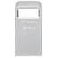 Флешка Kingston DataTraveler Micro DTMC3G2 64GB USB 3.2 Gen 1 металл серебристая