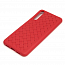Чехол для Huawei P20 Pro гелевый Baseus Weaving красный