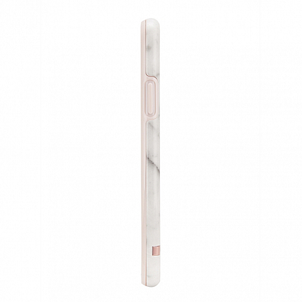 Чехол для iPhone X, XS премиум-класса Richmond & Finch Marble Glossy белый