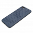 Чехол для iPhone 7 Plus, 8 Plus гелевый Baseus Weaving синий