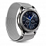 Ремешок-браслет для Huawei Watch GT, GT 2 46 мм миланское плетение Nova-02 серебристый
