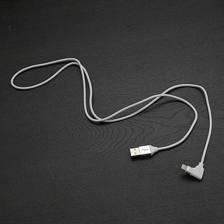 Кабель USB - Lightning для зарядки iPhone с адаптером для наушников 1 м Remax RL-LA01 белый