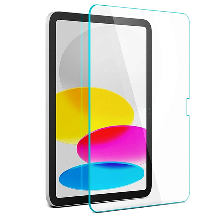 Защитное стекло для iPad 10.9 2022 на экран Spigen Glas.TR Slim HD прозрачное