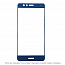 Защитное стекло для Huawei P20 Lite, Nova 3e на весь экран противоударное синее
