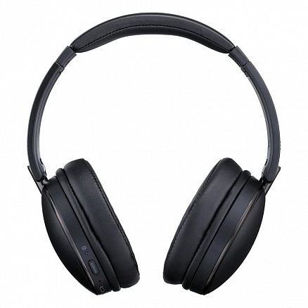 Наушники беспроводные Bluetooth JVC HA-S90BN полноразмерные с микрофоном и шумоподавлением складные черные