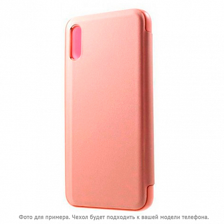 Чехол для Samsung Galaxy A30s, A50, A50s книжка Hurtel Clear View розовый