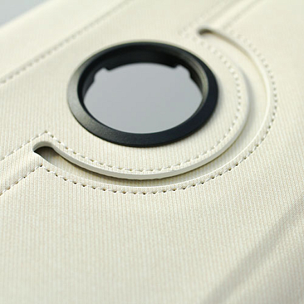 Чехол для LG G PAD 8.3 V500 кожаный поворотный NOVA-02 белый