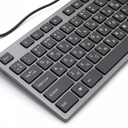 Клавиатура A4Tech KV-300H Slim USB черная