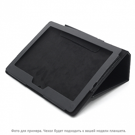 Чехол для Xiaomi Mi Pad 4 Plus кожаный Nova-01 черный