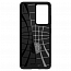 Чехол для Samsung Galaxy S21 Ultra гелевый Spigen Rugged Armor черный