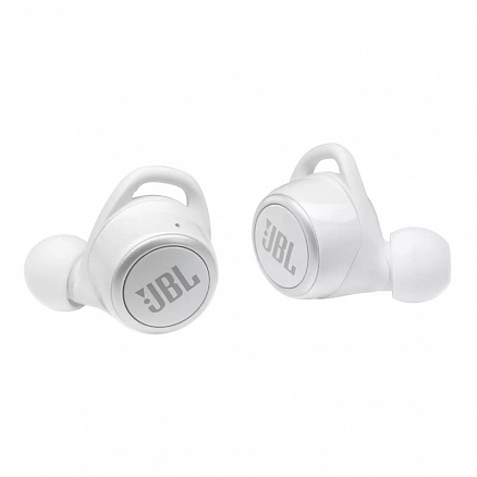 Наушники беспроводные Bluetooth JBL Live 300 TWS вакуумные с микрофоном белые