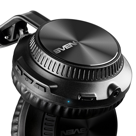 Наушники беспроводные Bluetooth Sven AP-B630MV накладные с микрофоном складные черные