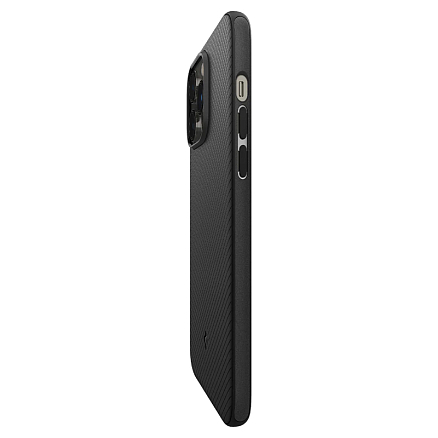 Чехол для iPhone 14 Pro гибридный Spigen Mag Armor MagSafe матовый черный