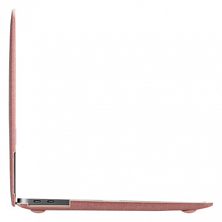 Чехол для Apple MacBook Air 13 (2018-2019) A1932, (2020) А2179 пластиковый Spigen SGP Thin Fit розовый