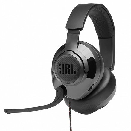 Наушники JBL Quantum 200 полноразмерные с микрофоном игровые черные