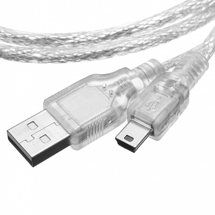 Кабель USB 2.0 - MiniUSB для подключения внешних жестких дисков 1,5 м