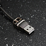 Кабель Type-C - USB 2.0 для зарядки 1 м 2.4А плетеный металлический Joyroom JESS S-M336 (быстрая зарядка) темно-серый