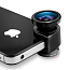 Объектив для iPhone 4, 4S Olloclip 3-в-1: Fisheye, Wide-Angle, Macro черный