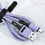 Кабель USB - Lightning для зарядки iPhone 1 м 2А Usams U52 фиолетовый