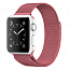 Ремешок-браслет для Apple Watch 42 и 44 мм миланское плетение Nova-02 розовый