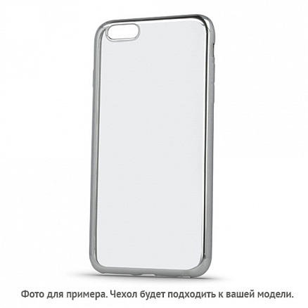 Чехол для Samsung Galaxy S7 Edge гелевый GreenGo Ultra Hybrid прозрачно-серебристый