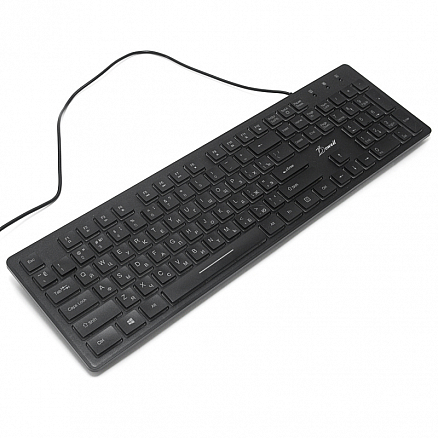 Клавиатура Dowell KB-M103 USB с подсветкой игровая черная