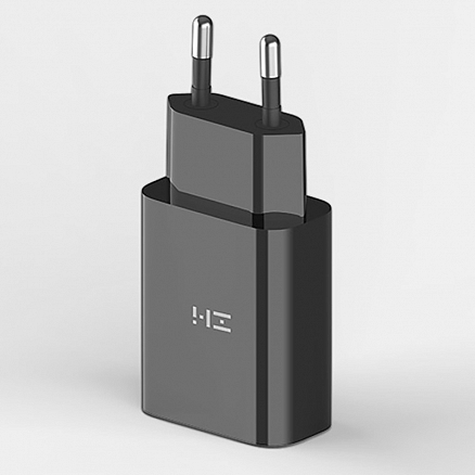 Зарядное устройство сетевое с USB входом 18W 3A Xiaomi ZMI HA612 (быстрая зарядка QC 3.0) черное