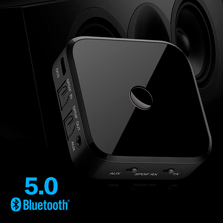 Bluetooth аудио адаптер (ресивер + трансмиттер) SPDIF Toslink + 3,5 мм aptX Comfast CF-TX16 V5.0