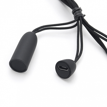 Наушники беспроводные Bluetooth Remax RB-S8 вакуумные с микрофоном для спорта черные