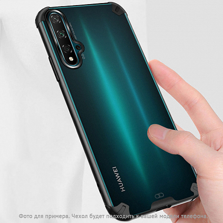 Чехол для Honor 20, Huawei Nova 5T гибридный Rzants Starshine черный