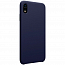Чехол для iPhone XR силиконовый Nillkin Flex Pure синий