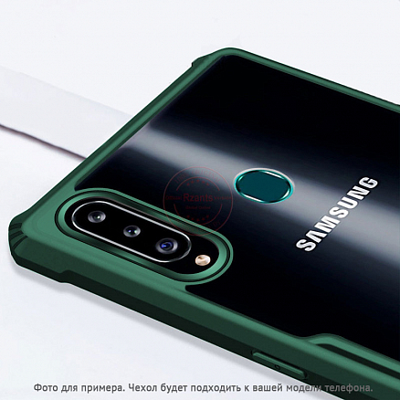 Чехол для Samsung Galaxy Note 10 Lite гибридный Rzants Beetle зеленый