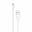 Кабель USB - Lightning для зарядки iPhone 1 м 3A ISA белый