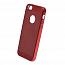 Чехол для iPhone 5, 5S, SE гелевый Beeyo Luxury красный