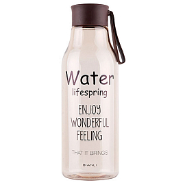Бутылка для воды Lifespring 520 мл коричневая